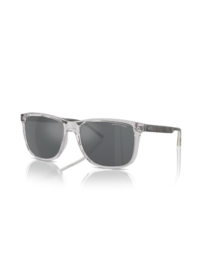 Armani Exchange Full Rim Square Sunglasses 0AX4070S - Image 1