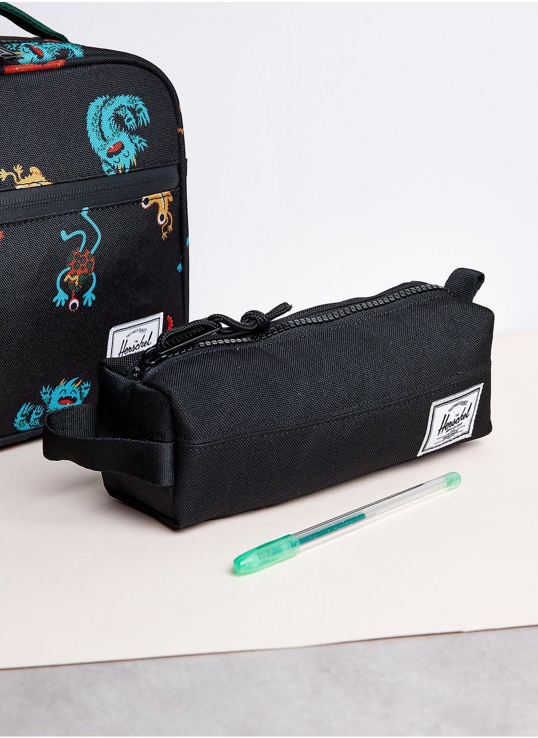 Herschel Supply Co Settlement Pencil Case In Gray