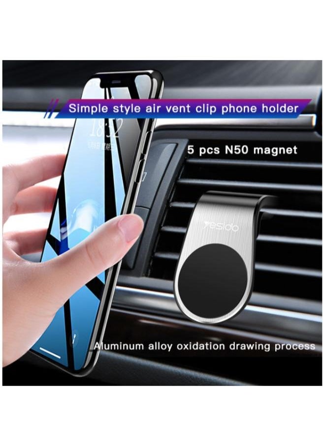 Yesido C64 New Magnetic Magnet Car Outlet Air Vent Mobile Phone Holder For Car  - Image 2