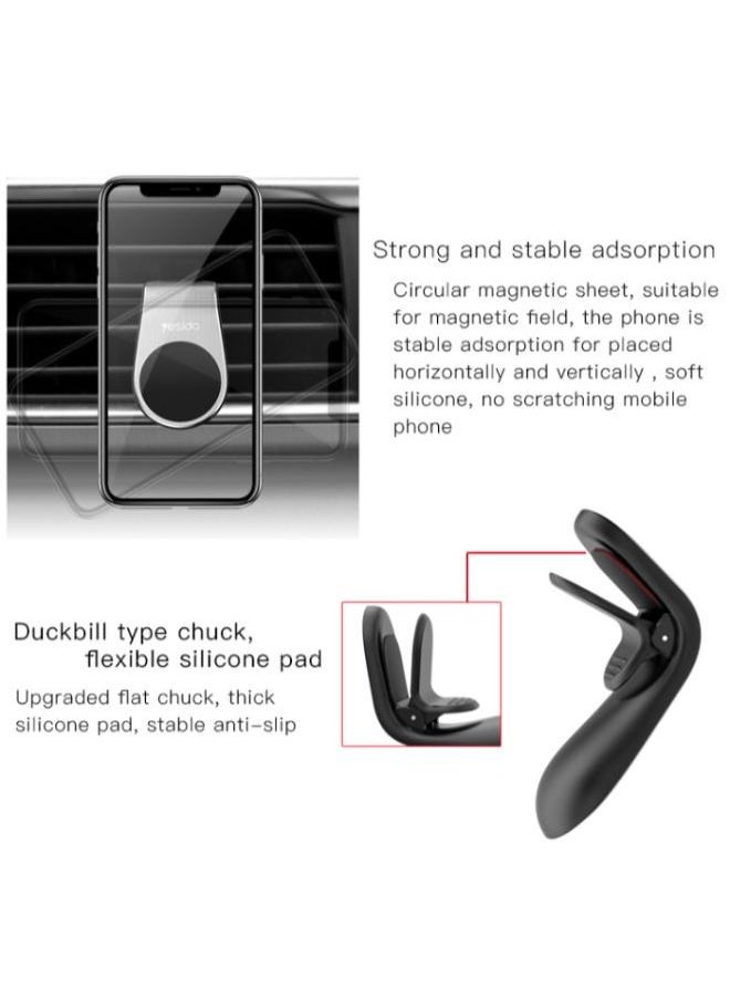 Yesido C64 New Magnetic Magnet Car Outlet Air Vent Mobile Phone Holder For Car  - Image 3