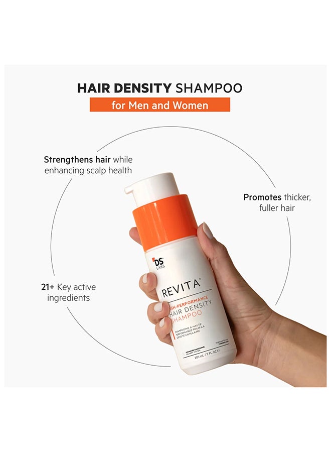 ds labs Revita High-performance Hair Density Shampoo For Men & Women - Scalp Refreshing Cleanse for Fuller Looking, Volumizing, Lightweight Hydration, Sulfate & Silicone Free, Color Safe 205ml - Image 4