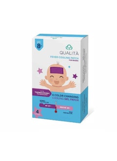 QUALITA Qualita fever cooling patch for babies - 4 cooling patches 