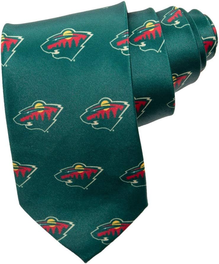 NHL Men's All Over Team Logo Neck Tie