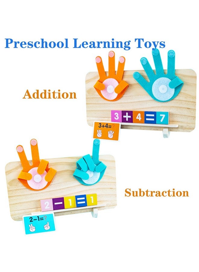 HONGID Montessori Toys for 3 4 5 Year Old,Double-Sided Preschool Learning Toys for Toddlers age 2-4,Educational Math manipulatives Number Counting Blocks for Kids,Christmas Stocking Stuffers for Boys Girls - Image 4