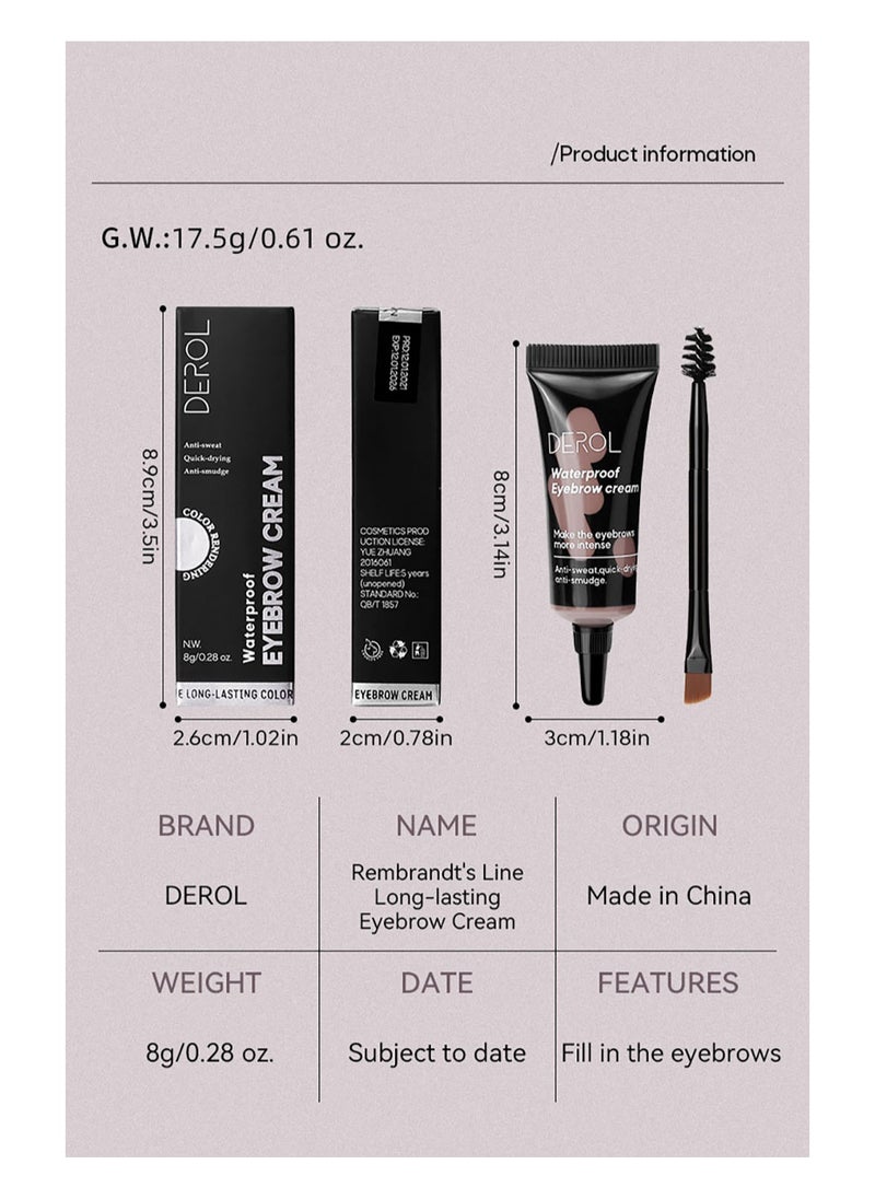 Rembrandt's Line Long-lasting Eyebrow Cream