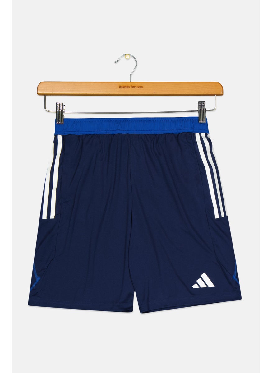 Adidas Kids Boy Sportswear Running Short, Navy Blue  - Image 1