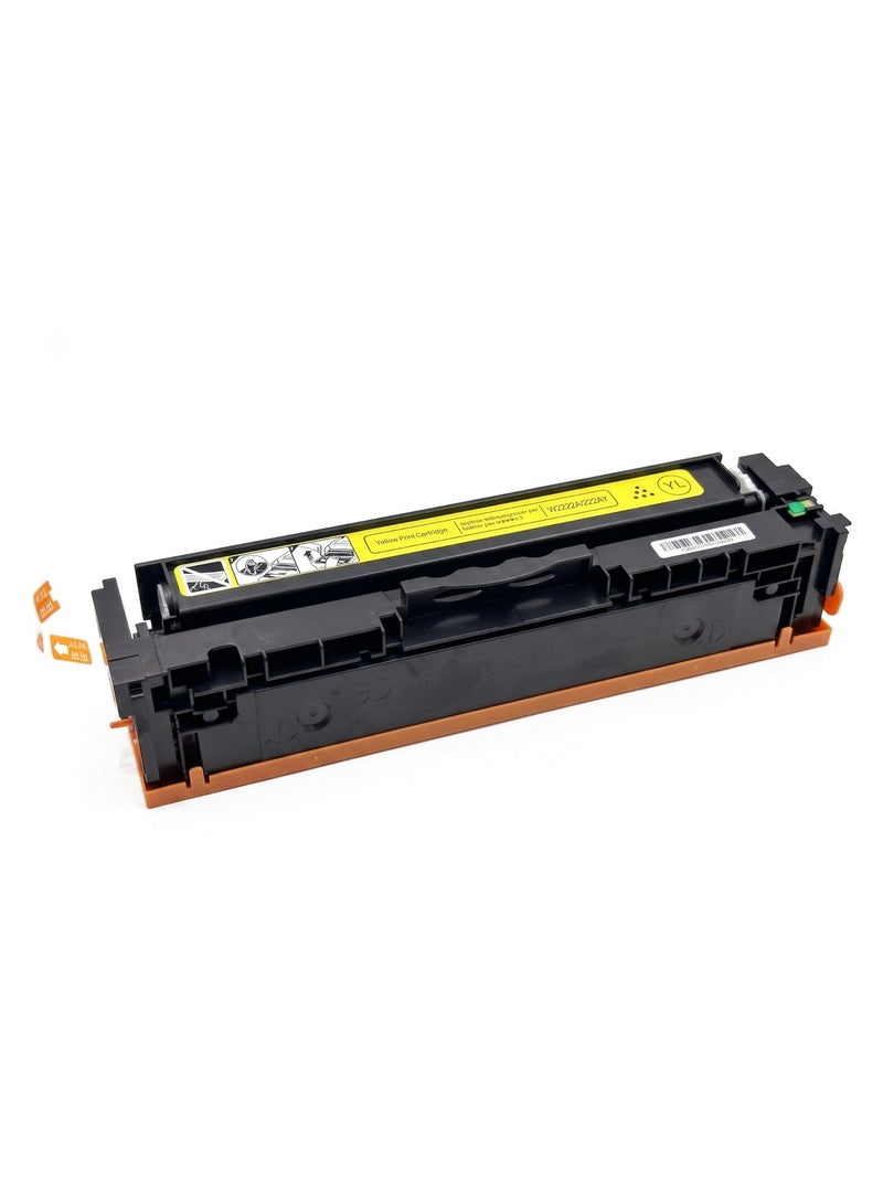 طباعة الذهب Gold Print Premium Toner Cartridge W2222A/222A Yellow Compatible For HP Color LaserJet Pro 3288, 33, Toner: Refined toner is infinitely close to original toner to achieve high color printing. - Image 2