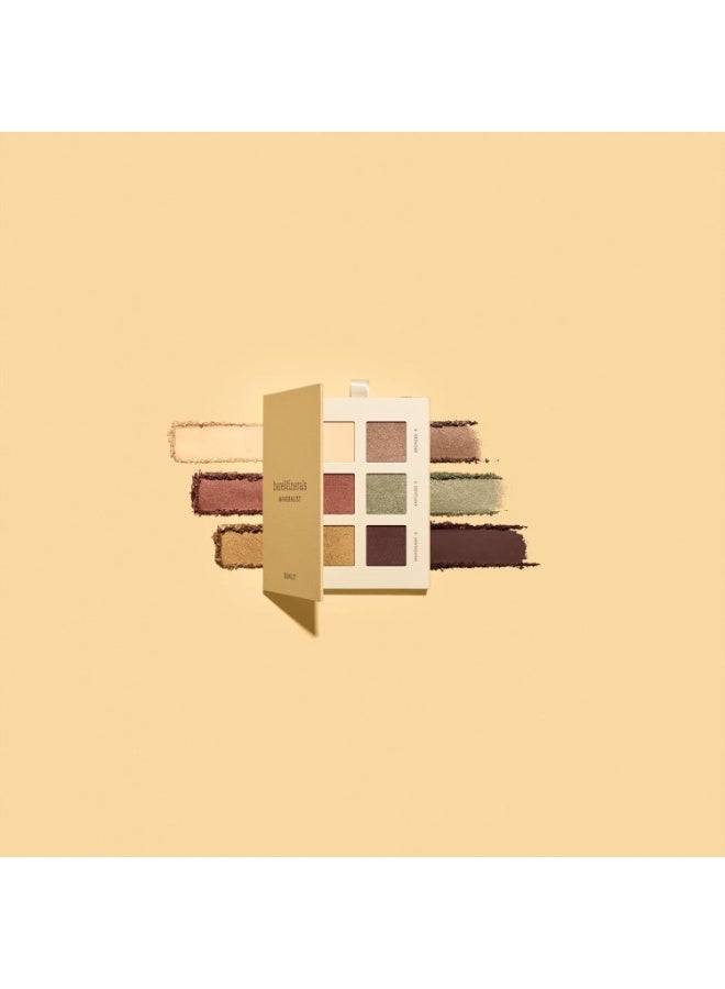 bareMinerals bareMinerals Mineralist Eyeshadow Palette, Six Richly Pigmented + Blendable Shades, Talc-Free Eye Shadow Palette Makeup, Vegan - Image 3