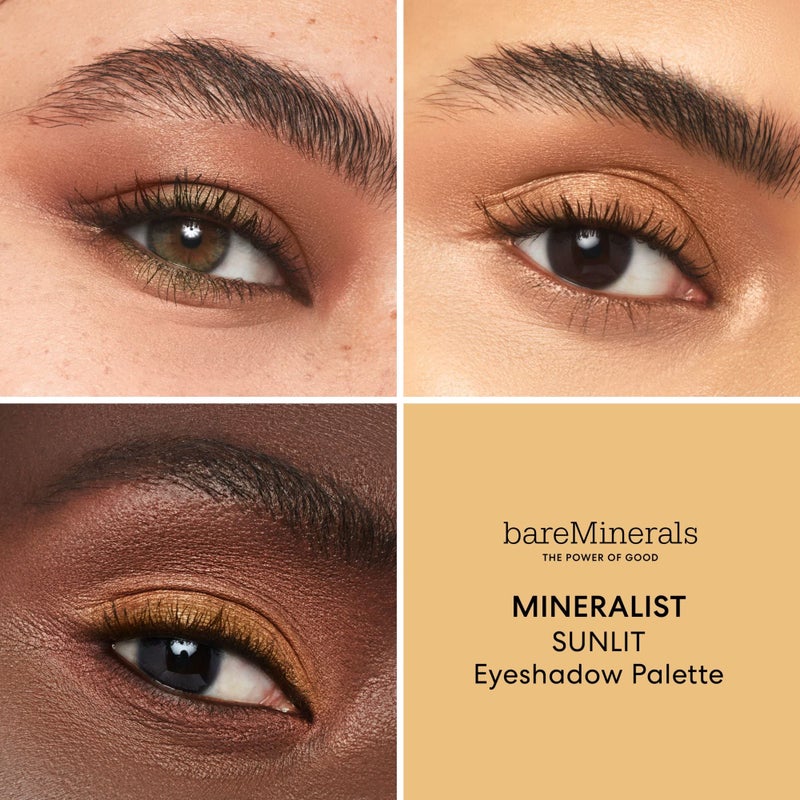 bareMinerals Mineralist Eyeshadow Palette, Sunlit - Image 3