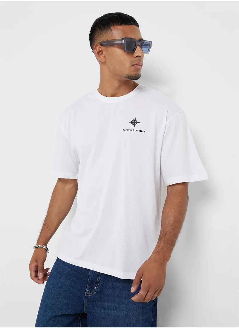 Seventy Five Oversized Graphic T-Shirt