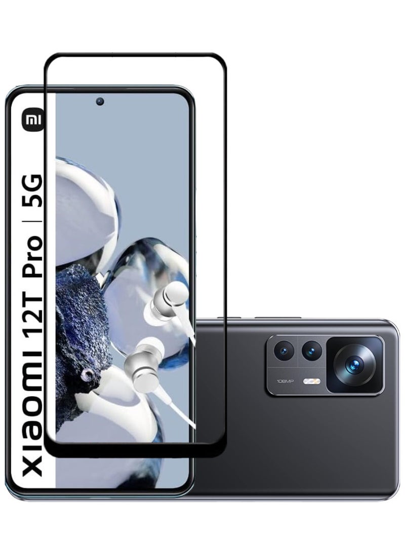 ACLIX Antistatic ESD Dustproof Premium Quality High Definition Tempered Glass Screen Protector Designed For Xiaomi 12T Pro - Image 1