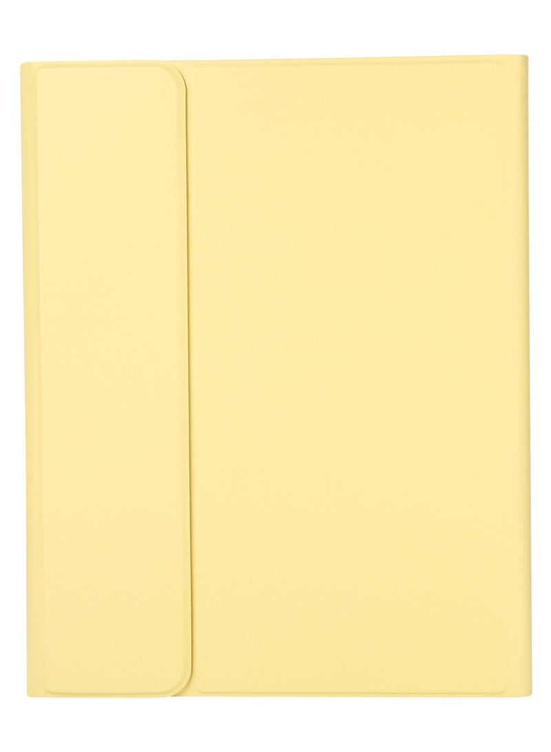 عام غطاء لوحة مفاتيح ثنائي اللغة (عربي/إنجليزي) متوافق مع آيباد (A16) الجيل الحادي عشر 11 بوصة (2025) (A3354، A3355، A3356)، لوحة مفاتيح تعمل باللمس مع غطاء واقي مغناطيسي. - Image 2