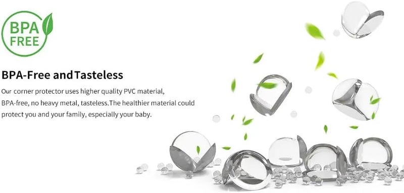 Corner Protector for Baby Protectors Guards Furniture Corner Guard  Edge Safety Bumpers  Baby Proof Bumper Cushion  Clear  Transparent 12 Pack - Image 5