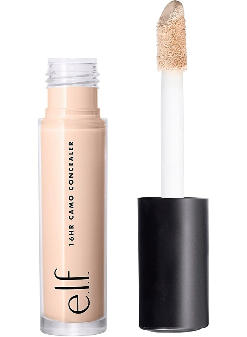 elf 16HR Camo Concealer, Full Coverage, Highly Pigmented, Matte Finish, Light Peach - Image 1