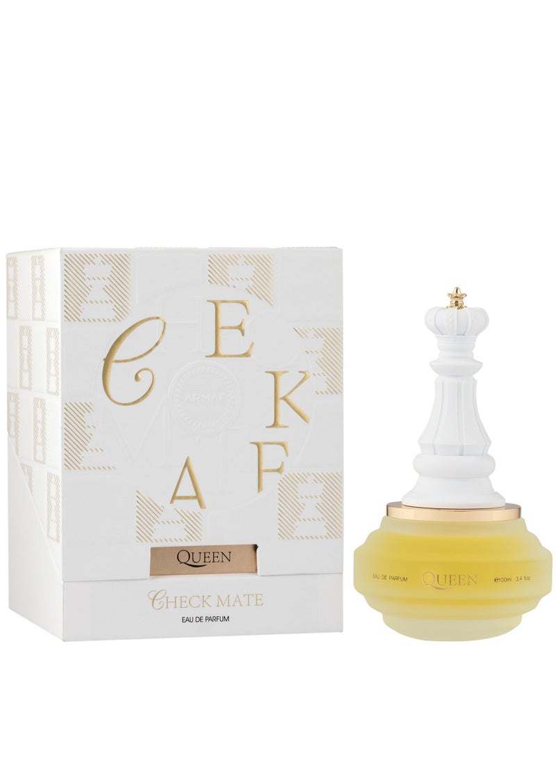 Armaf Armaf Check Mate Queen Eau De Parfum 100ml White, Perfumes for Women, Fragrance for Women  - Image 2