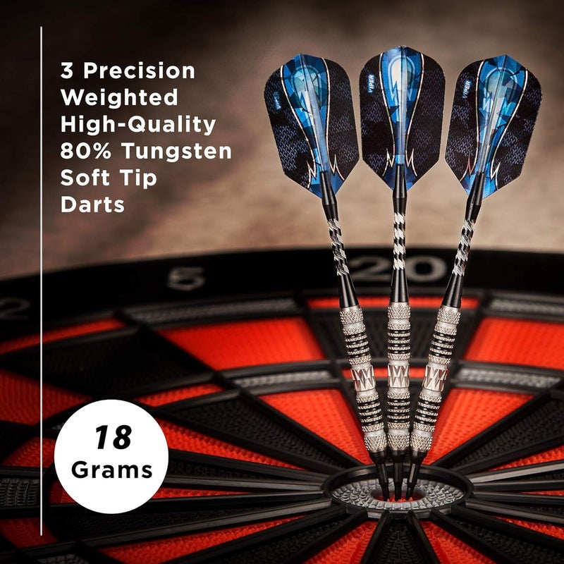 Viper Astro 80% Tungsten Soft Tip Dart Set with Case - Image 2