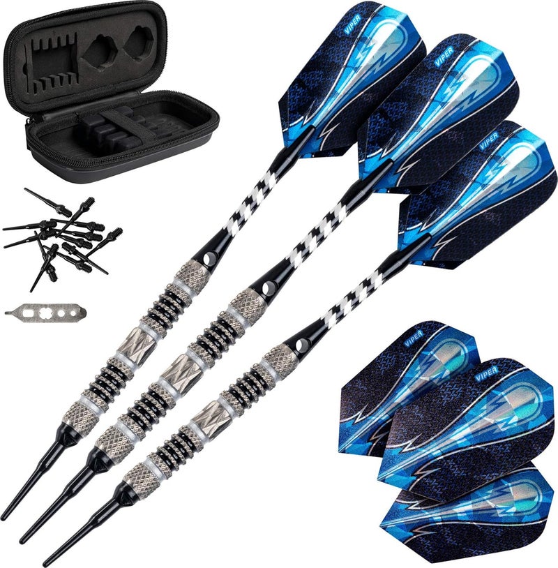 Viper Astro 80% Tungsten Soft Tip Dart Set with Case - Image 1