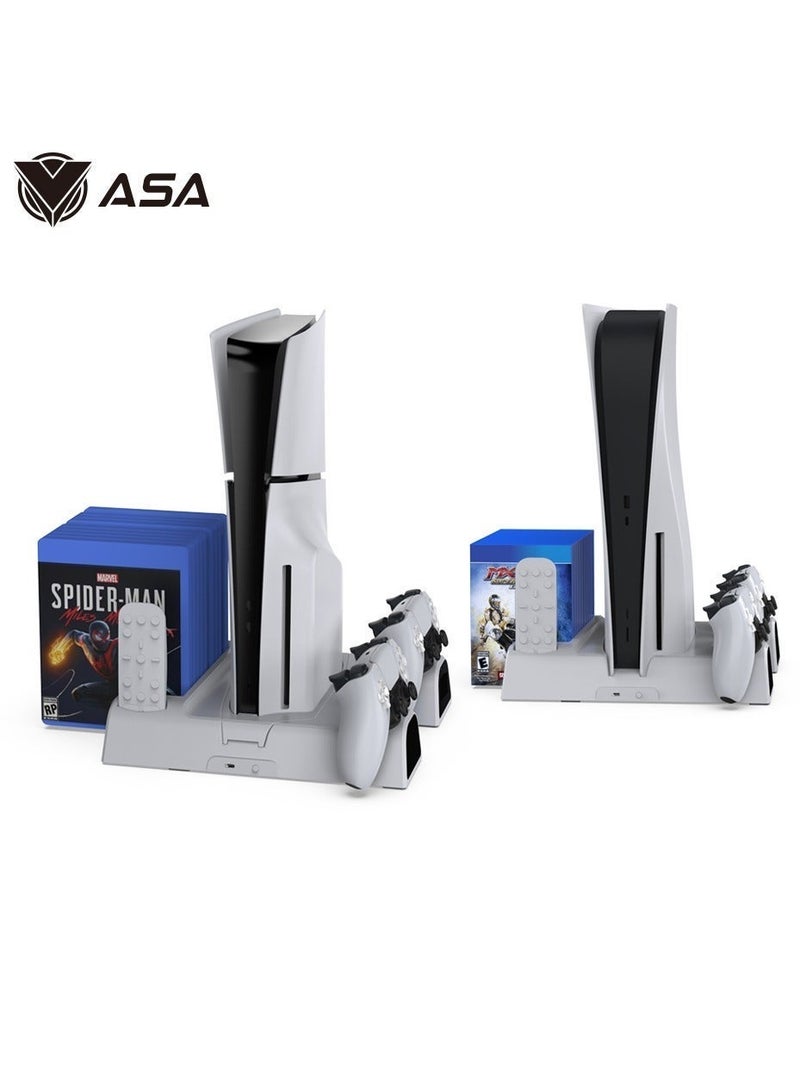 ASA Playstation 5 Cooling Stand Multifunctional Adjustable Fan Holder for Gaming Console Accessories Daily Use Home and Office - Image 5
