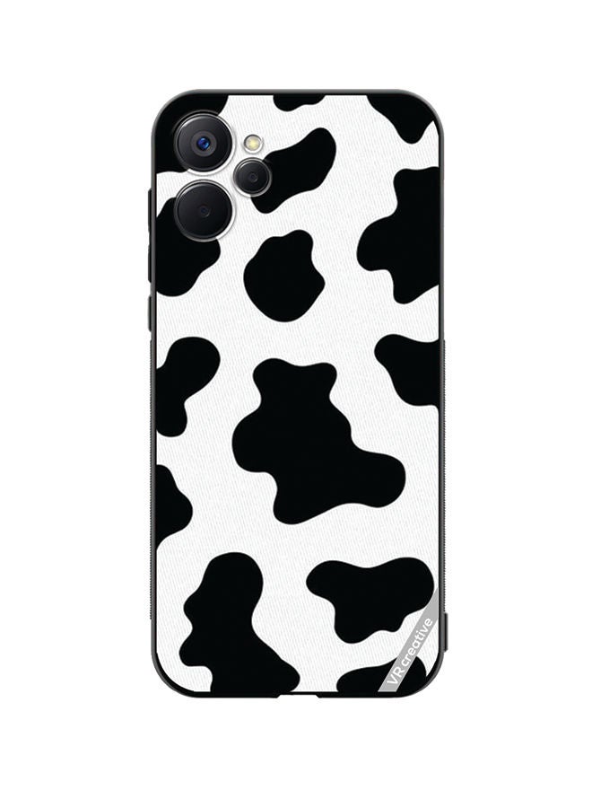 VR CREATIVE Protective Case Cover For Realme 9i 5G Cow Print Design Multicolour - Image 1