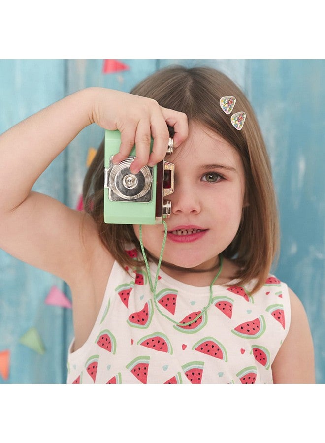 ACO-UINT 28 Pack Small Hair Clips For Girls Sparkly Hair Clips With Glitter Inside Cute Hair Barrettes Snap Hair Clips For Kids Toddler Women Girls Hair Accessories - Image 4