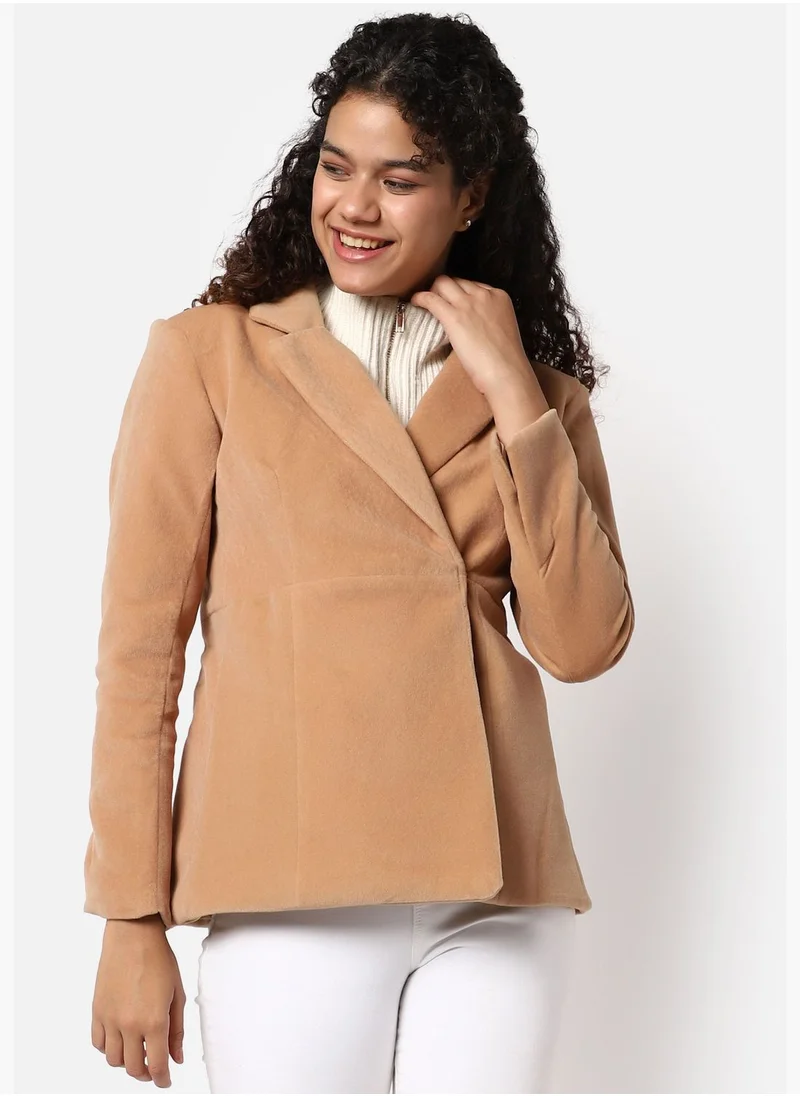 Campus Sutra Double Breasted Jacket