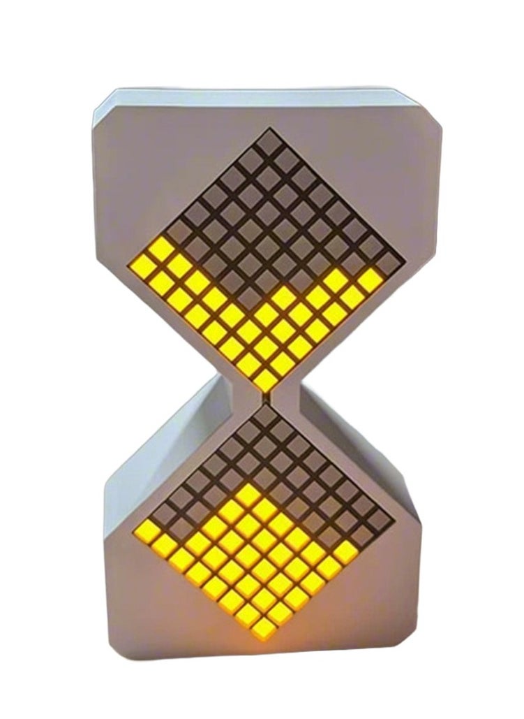 ماركة غير محددة مؤقت مطبخ LED | ساعة رملية إلكترونية للطبخ والخبز - مؤقت عد تنازلي قابل لإعادة الشحن لمدة 30 دقيقة  - Image 1