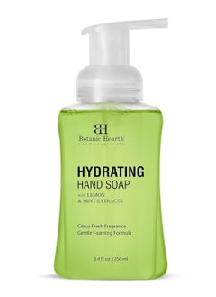 Botanic Hearth Botanic Hearth Advanced Care Hydrating Foaming Hand Soap with Castor Oil, Lemon Peel Extract & Peppermint | Gentle & Hydrating for Dry Hands | Liquid Handwash | 8.4 fl oz  - Image 1