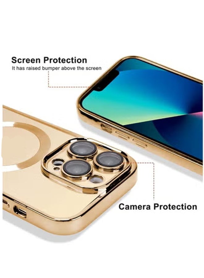 تايجر Case Compatible with iPhone 14 Pro (6.1 Inch) – Slim Shockproof Protective Cover with Camera Lens Protector, MagSafe-Compatible, Anti-Scratch Lightweight Bumper Case for Women & Men –  for Daily Protection - Image 2