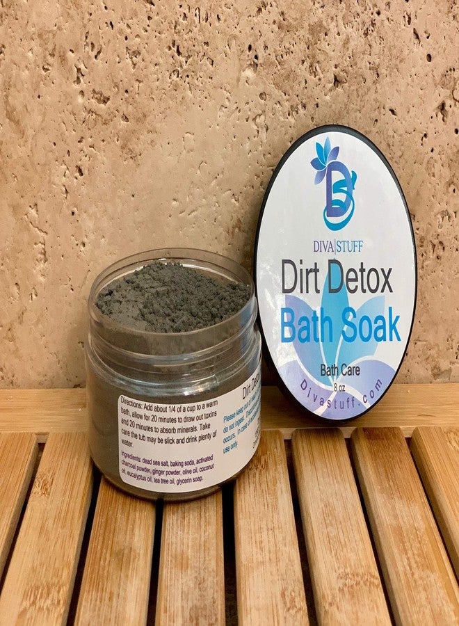 Diva Stuff Dirt Detox Bath Soak with Charcoal, Bentonite Clay, Ginger & Sea Salt, by Diva Stuff - Image 3