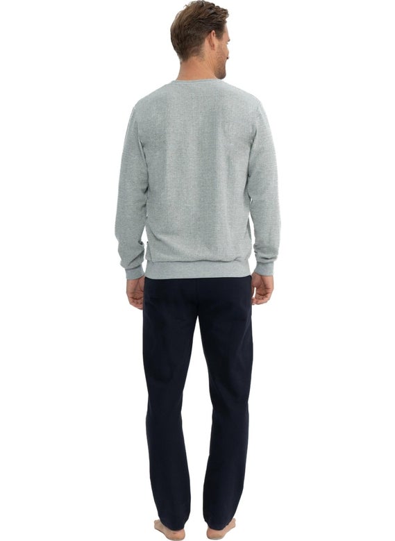 Men's Gray Melange Homewear - pzsku/Z781664B1D36E56EAA08FZ/45/_/1735892005/eafc15a5-3c9d-4b3f-ab7c-f2b6f75ed2bb