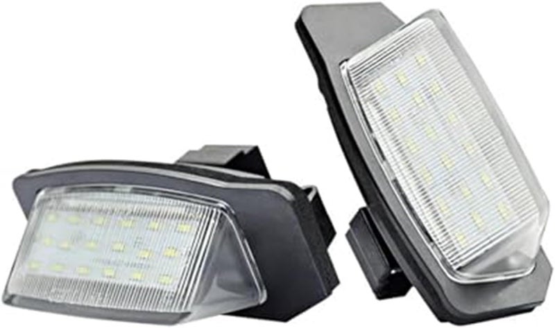 Yurefax 2Pcs White License Plate Light for Mitsubishi Vehicles - Image 2