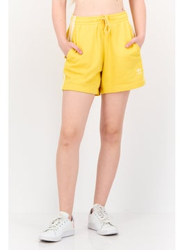 adidas Originals Women Sportswear Fit Outdoor Short, Yellow  - Image 1