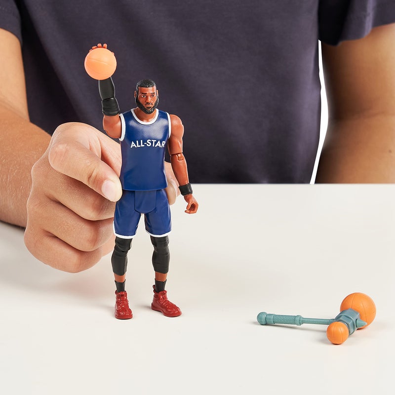 Oonies Space Jam: A New Legacy - Baller Action Figure - 5" Lebron James with Acme B-Ball Blocker - Image 3