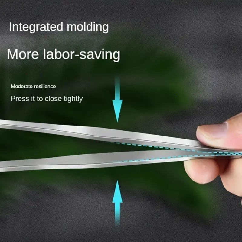 VAYINATO PetzLifeworld Planted Aquarium Aquascaping Stainless Steel Tools 27CM (Bend Tweezer) - Image 3