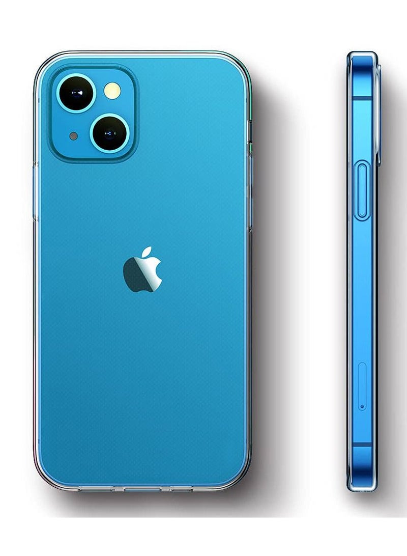 iPhone 14 Case Ultra [Slim Thin] Scratch Resistant TPU Rubber Soft Silicone Protective Crystal Clear Case Cover for iPhone 14 (Clear) - Image 3