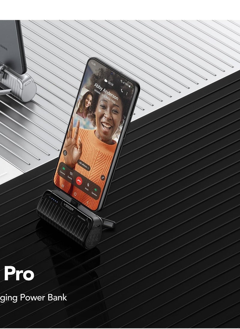 VEGER PlugOn Pro C Mini All In One Fast Charging Power Bank 5000 mAh Type-C - Image 3