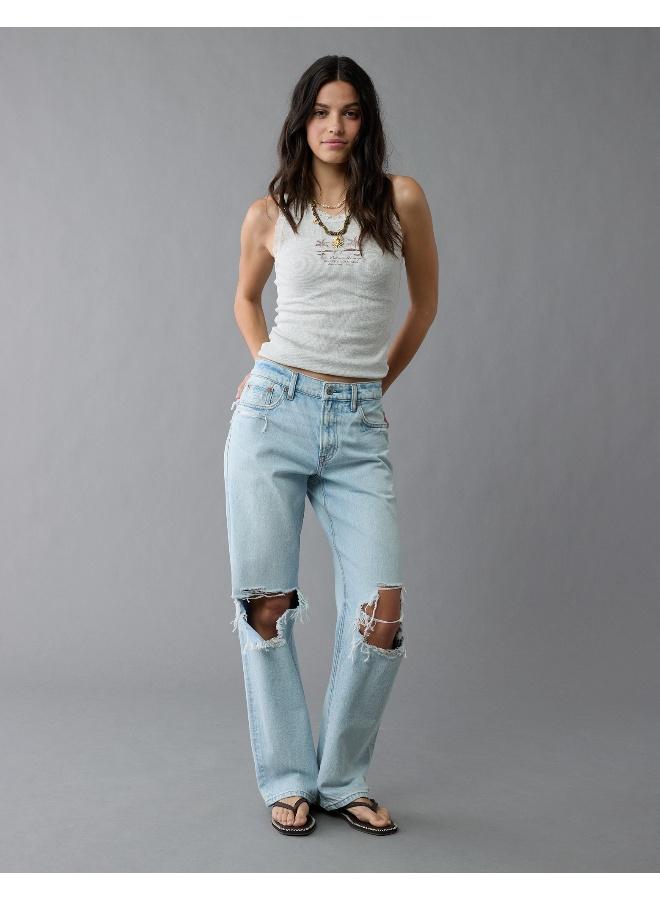 American Eagle AE Graphic Lace Trim Tank Top  - Image 5