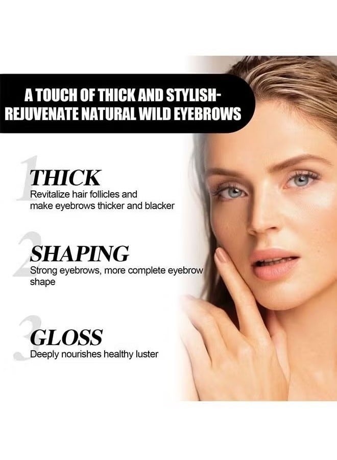 إيلهو سميكة لفة رقيقة الحاجب التمريض السائل ، الحاجب النمو السائل ، النمو الطبيعي - Image 2