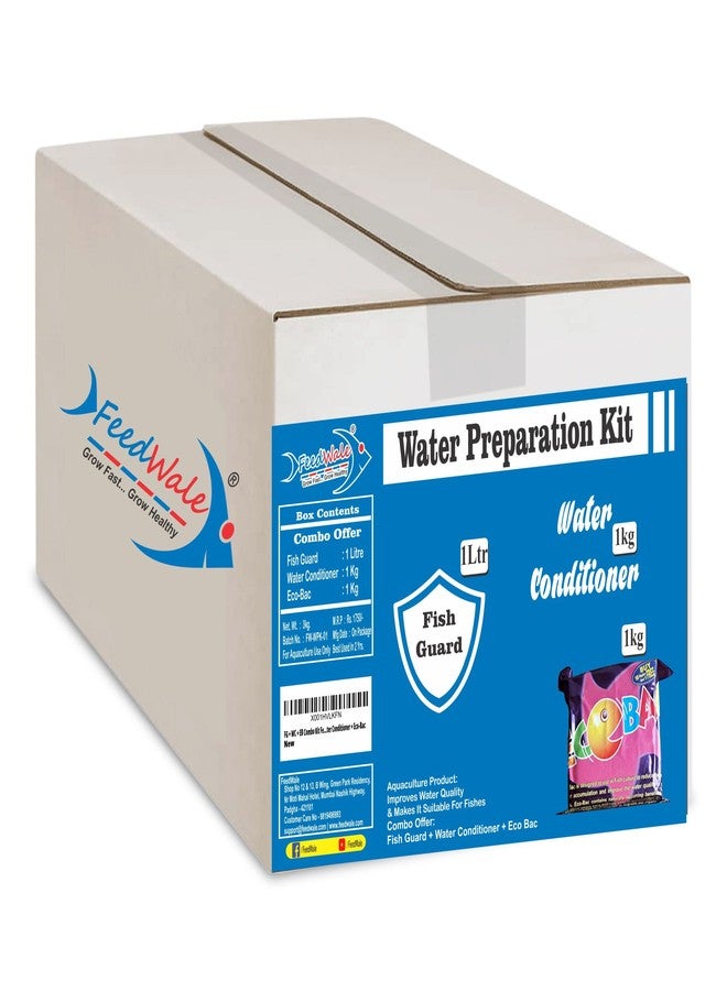 FeedWale Water Preparation Kit Fish Guard + Water Conditioner + Eco-Bac - Image 5