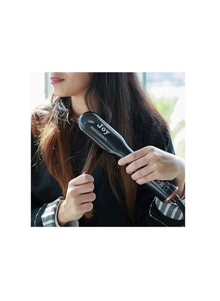 بروفيشنال مجفف سيراميك احترافي 2 في 1 ومصفف الشعر أسود - Image 3