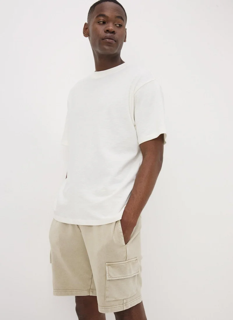 Matalan Beige Cargo Shorts