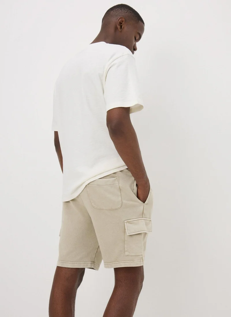 Matalan Beige Cargo Shorts