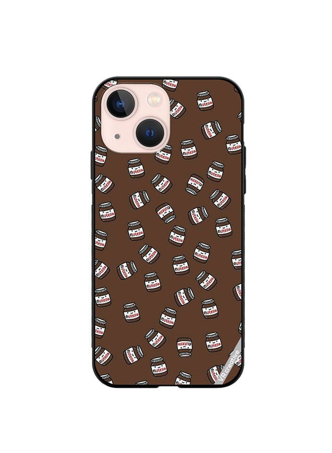 VR CREATIVE Protective Case Cover For Apple iPhone 14 Nutella Design Multicolour - Image 1