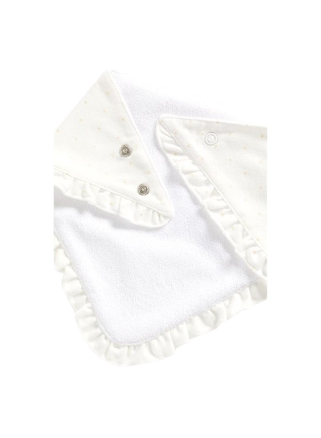 mothercare Pack Of 2 Knitted Bib 100% Cotton - Image 5