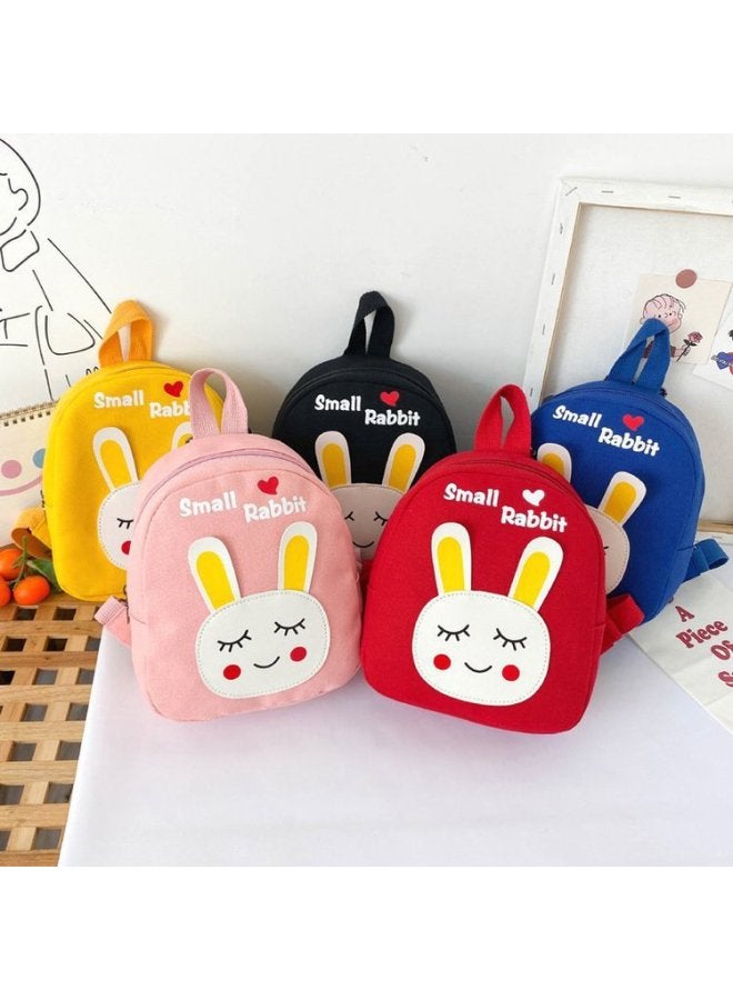 2021 Children's Backpack Cartoon Small Schoolbag Boys And Girls Baby Cute Early Education Kindergarten 1-3 Years Old Backpack-Color:Pink  - Image 2