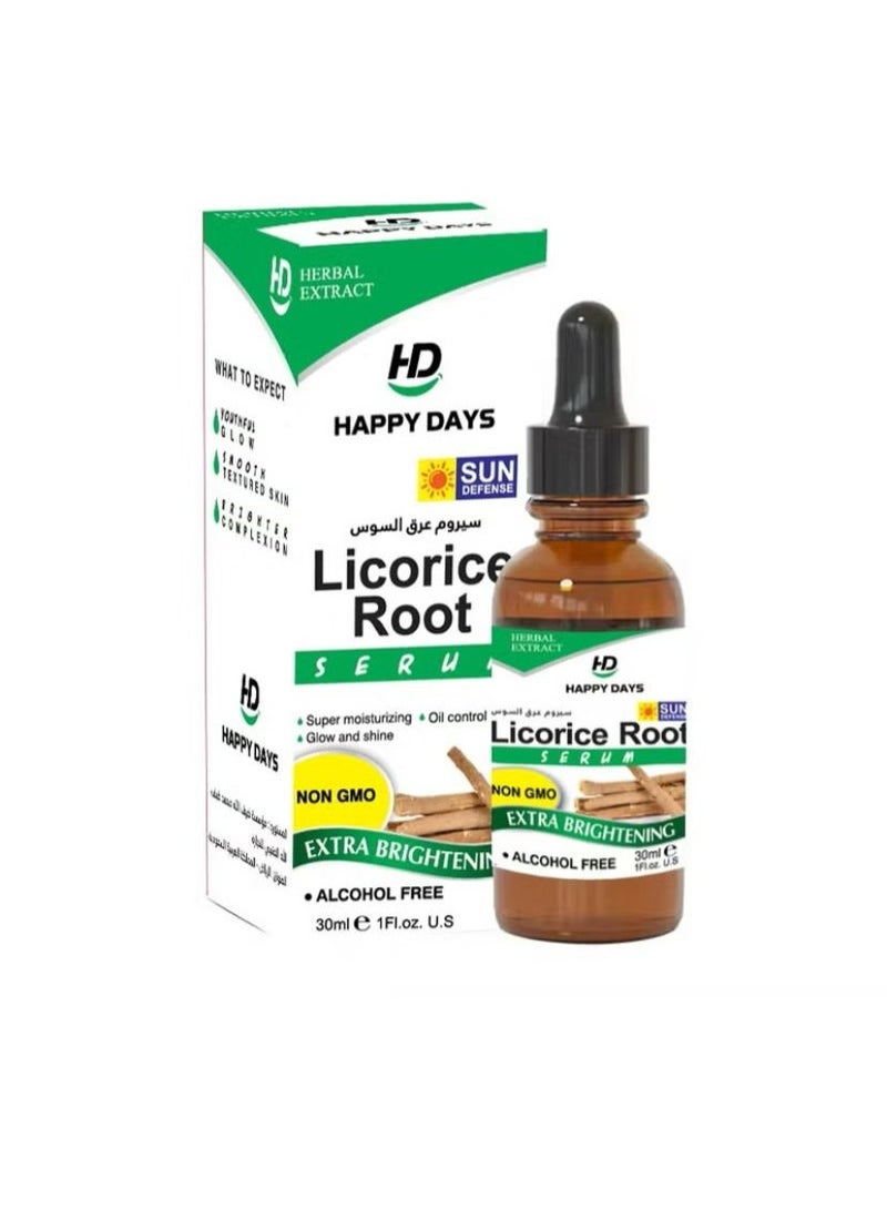 HAPPY DAYS LICORICE ROOT LOTION 500 ML + LICORICE ROOT SERUM 30 ML  - Image 2