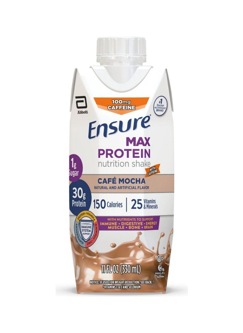 انشور إنشور ماكس بروتين موكا 330 مل (عبوة تترا)