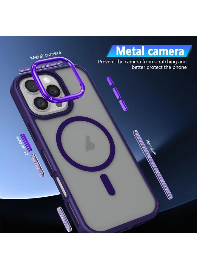 erorex Case For iPhone 13 Pro Breathable Skin Feel Frosted MagSafe Magnetic Phone Case - Image 4