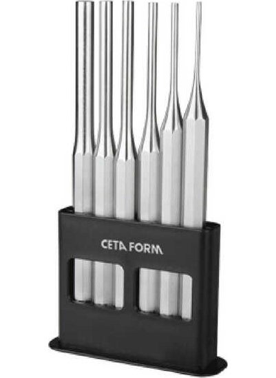 Ceta Form L35-62 6 Piece Straight Pin Punch Set 