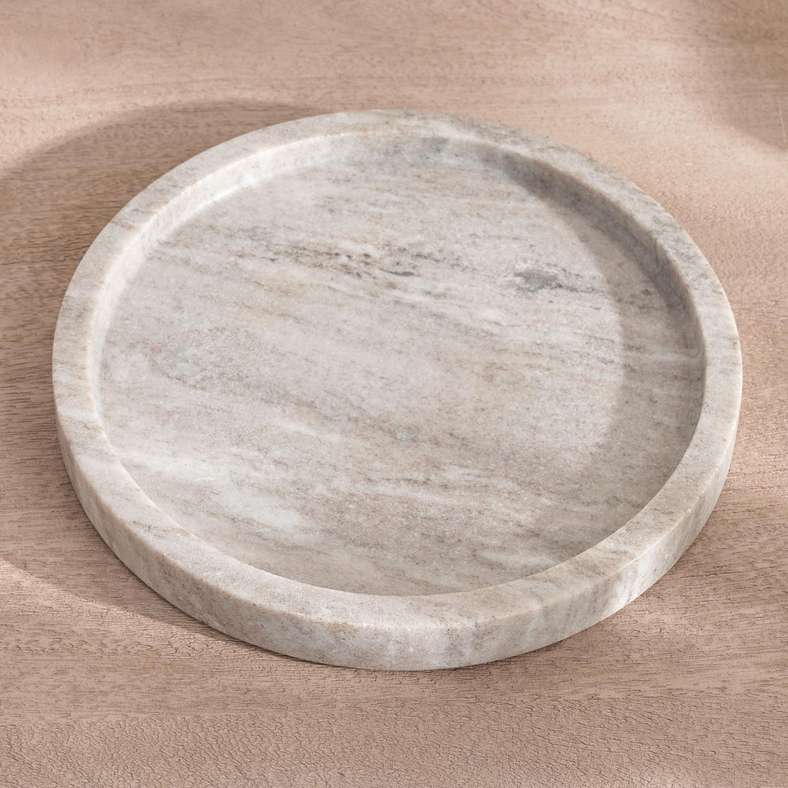 Pan Home صينية من الرخام نيو - بيج - Image 3